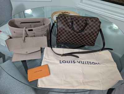 **LOUIS VUITTON Speedy Bandouliere 35 N41366-USED-100% Authentic Crossbody