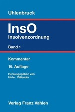 Insolvenzordnung Band 1 | Kommentar | Heriber...