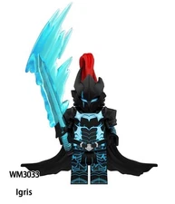 2 inch Custom Solo Leveling Igris Minifigure with Base, New/Mint