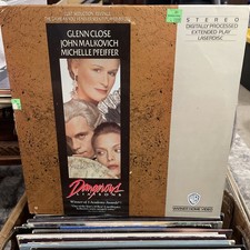 Dangerous Liaisons R Laserdisc, Glenn Close, John Malkovich, Michelle Pfeiffer