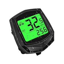 2025 New Bike Computer and Bike Odometer Wireless MPH KM/H Bicycle Speedomete...