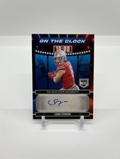 Cade Stover 2024 Prestige RC Rookie Auto NIL On The Clock Houston Texans