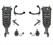 Front Complete Struts Upper Arms Ball Joints Tie Rods 05-10 Dakota 4Wheel Drive