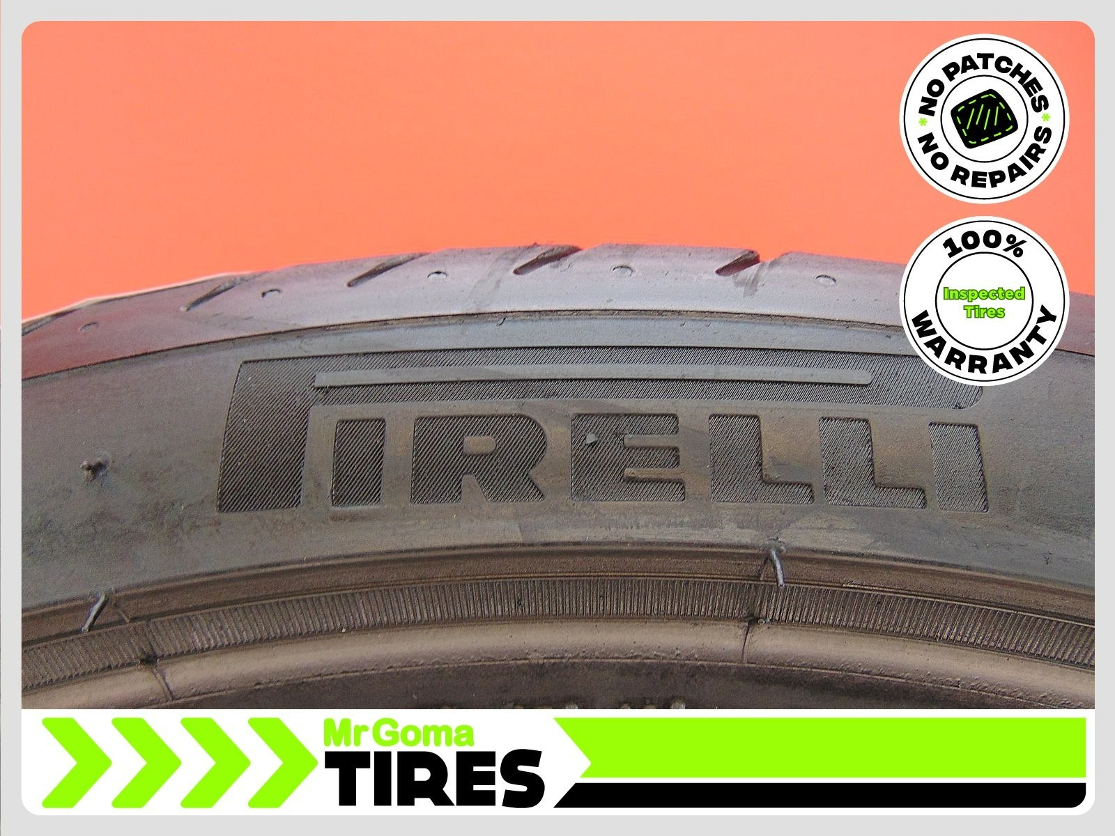 2 PIRELLI P ZERO TM F01 XL 245/35ZR20 USED TIRES 8.9/32 TREAD 95Y FERRARI