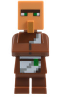 Lego Minecraft Minifigur - Min265 - Bibliothekar-Dorfbewohner - Aus 21596