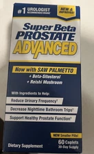 SUPER BETA PROSTATE ADVANCED 60 CAPLETS EXP 7/2028
