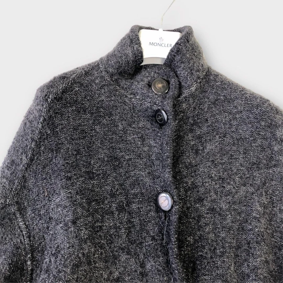 Gucci Knit Jacket Alpaca Mohair GG Buttons Wool Luxury Used Japan - Image 2 of 4
