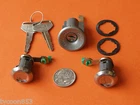 NEW IGNITION BARREL + 2 DOOR LOCKS SUIT TOYOTA LANDCRUISER FJ40 FJ45 FJ55 HJ47