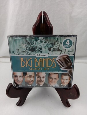 Big Bands Greatest Hits CDs - 80-Song 4 CD Set New Sealed
