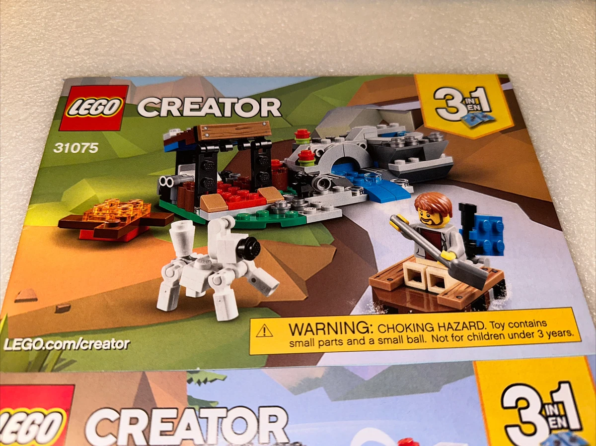 Lego Creator 31075 Outback Adventures Instruction Manual Booklets Only