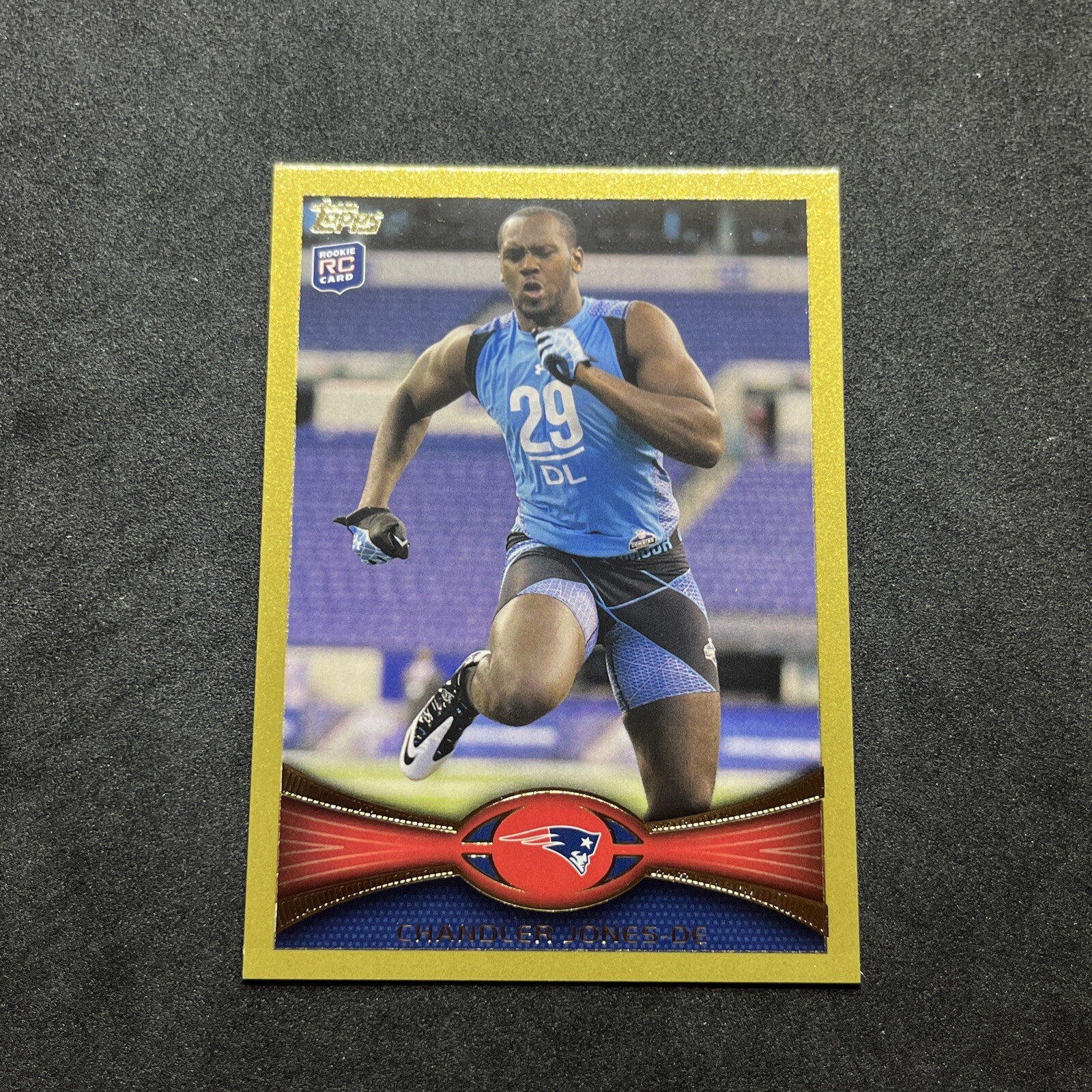 Chandler Jones Topps #76 Gold