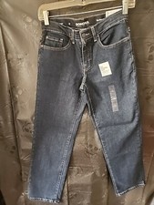 Sonoma Everyday Jean Straight Dark Rinse Denim Blue Stretch Jeans Boys 12
