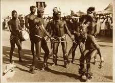 Africa - Ritual Dances - 1940's Silver Print - 