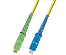 6M (19.68ft) OS2 SC/APC to SC/UPC Fiber Optic Cable Simplex Singlemode 9/125