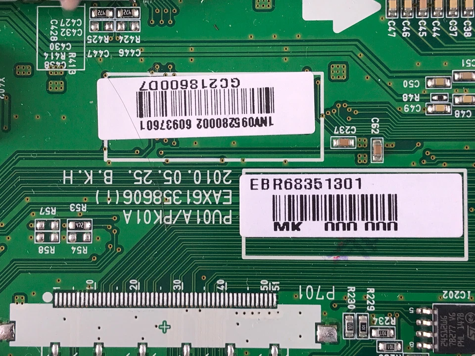 EBR68351301, EBR68351301, EAX61358606(1), Z42PJ240-UB, Z42PJ240-UBSUSZLJR - Image 2 of 3