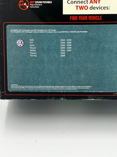 iSimple ISVW571 2006-2009 Volkswagen Passat Aux Adapter Factory Radio - Picture 3 of 3