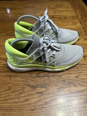 Reebok Running Shoes Womens Men Floatride Run Ultraknit Gray Sneakers  Road