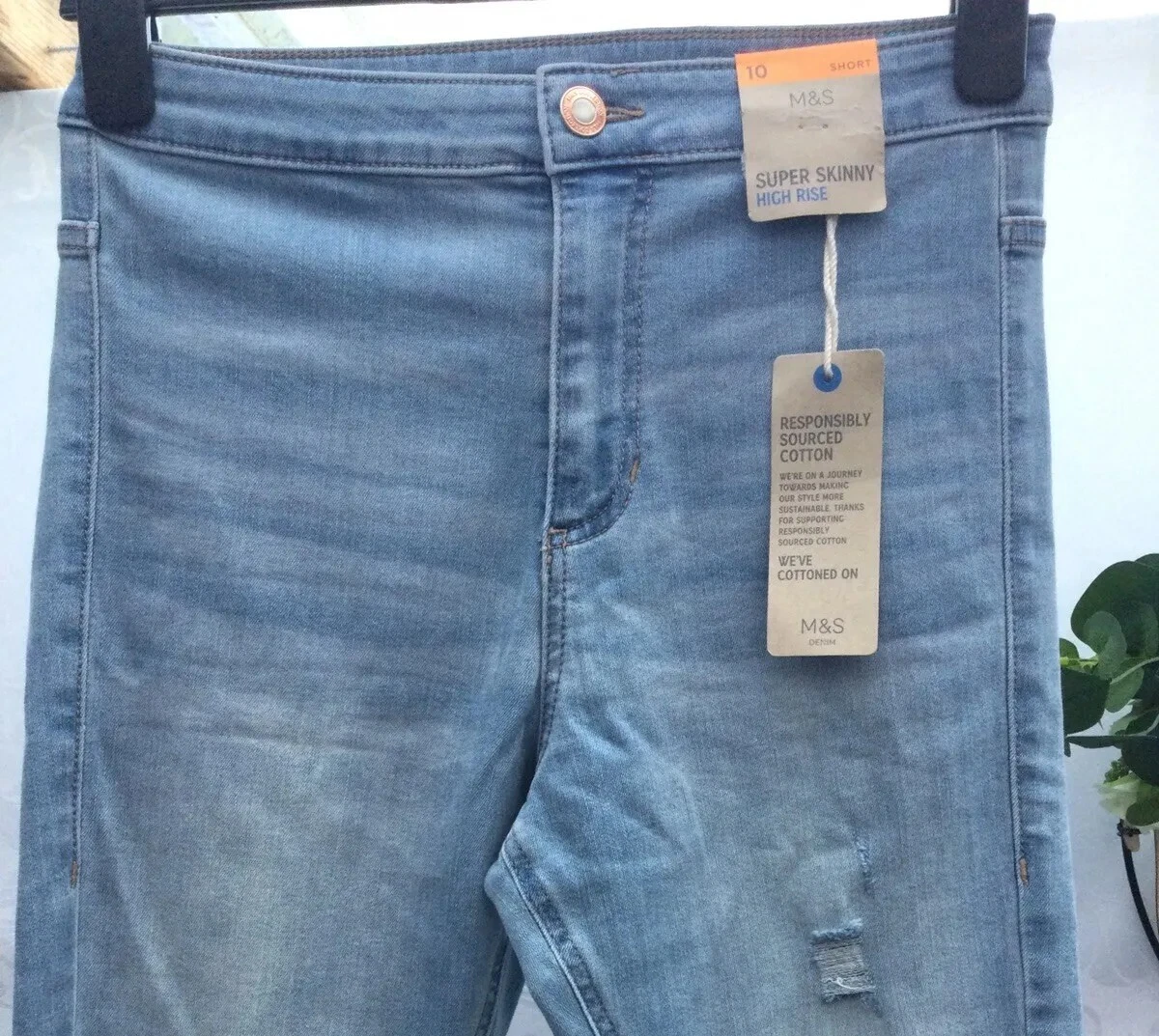 M and s high rise cheap jeans