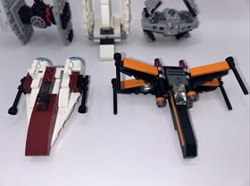 LEGO Star Wars Polybag Lot 30276 30272 30275 30246 30278 Tie A-wing Poe X-wing