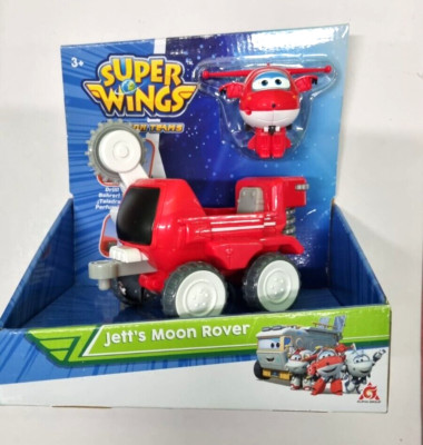 Super Wings Mission Teams Jetts Moon Rover Fahrzeug Transforming Spielzeug, Packschaden