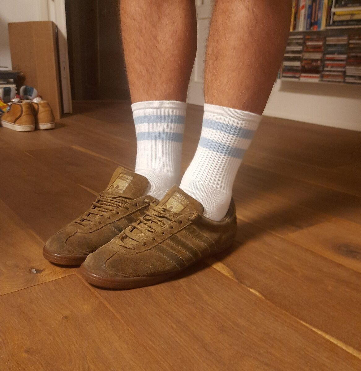 Adidas Tobacco Vintage (Rare) anni '70-'80 marroni Made in Adidas Tobacco Vintage (Rare) anni '70-'80 marroni Made in