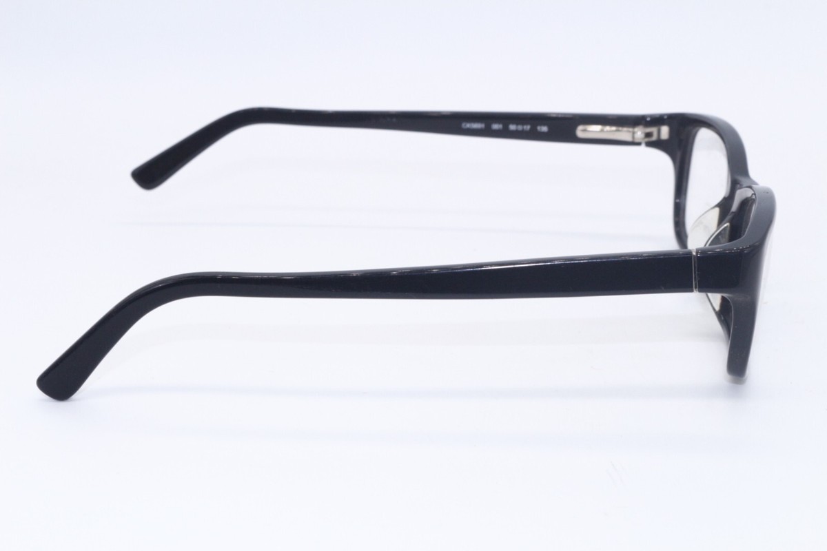 CALVIN KLEIN CK 5691 001 BLACK SILVER AUTHENTIC FRAMES EYEGLASSES