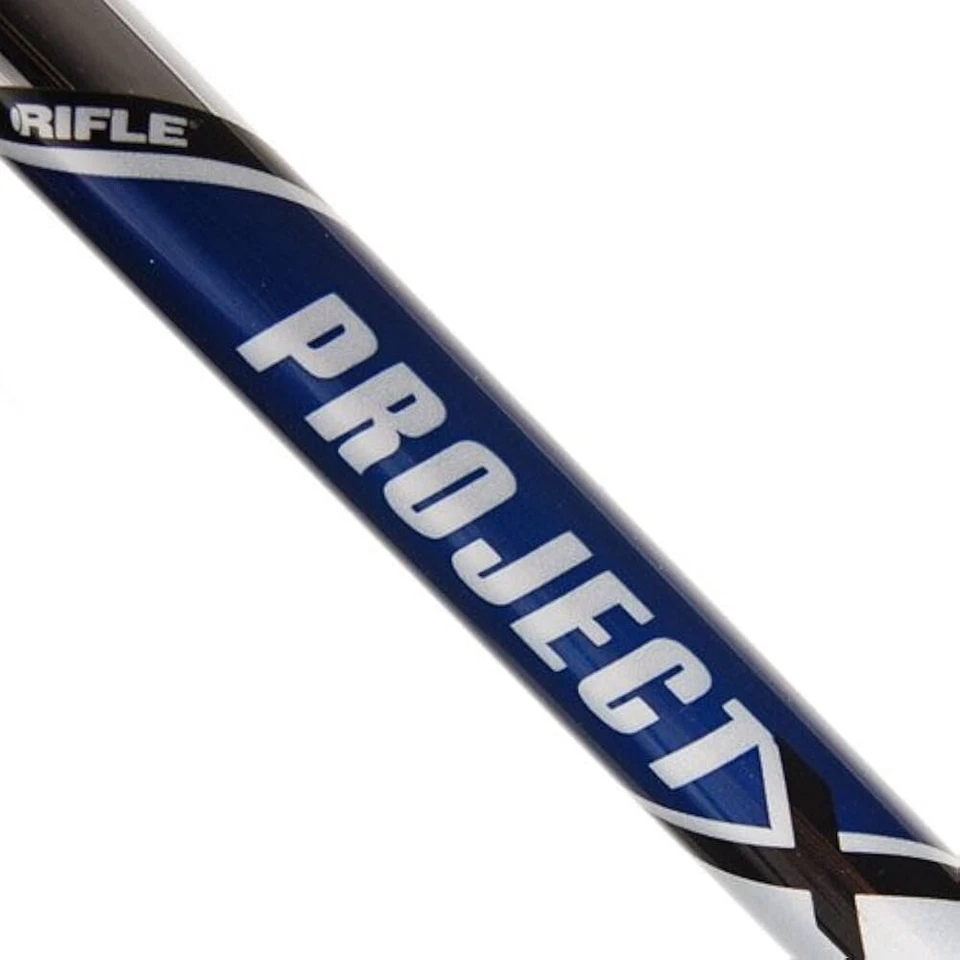 SALE-PROJECT X CHROME FLIGHTED IRON SHAFT 38.5" 6.0 Flighted .355 TAPER TIP.