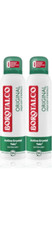 2 x 150ml Borotalco Original Antiperspirant Deodorant Spray 48h 0% Alcohol