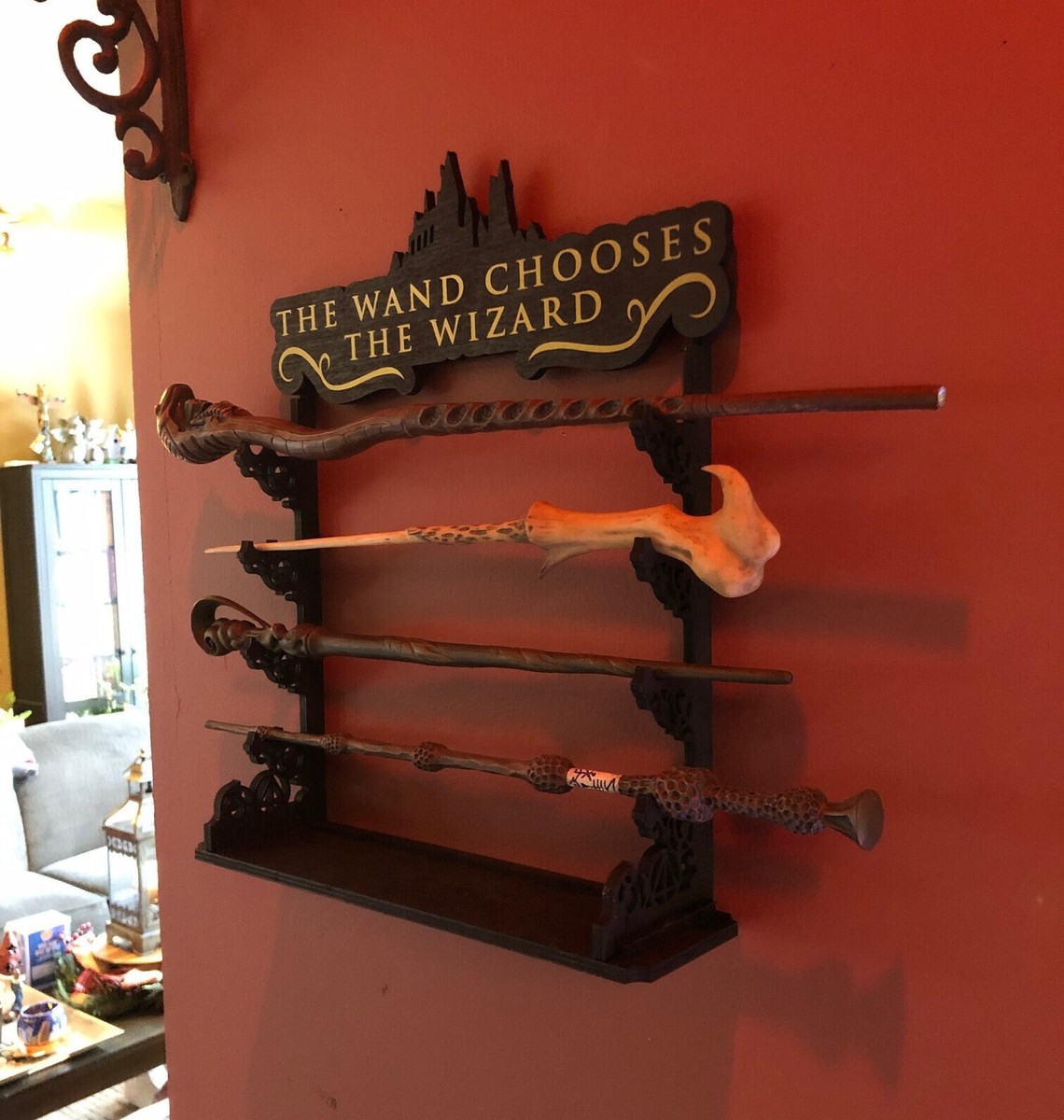 Harry Potter Wand Chooses the Wizard Tabletop Wand Display Stand 4