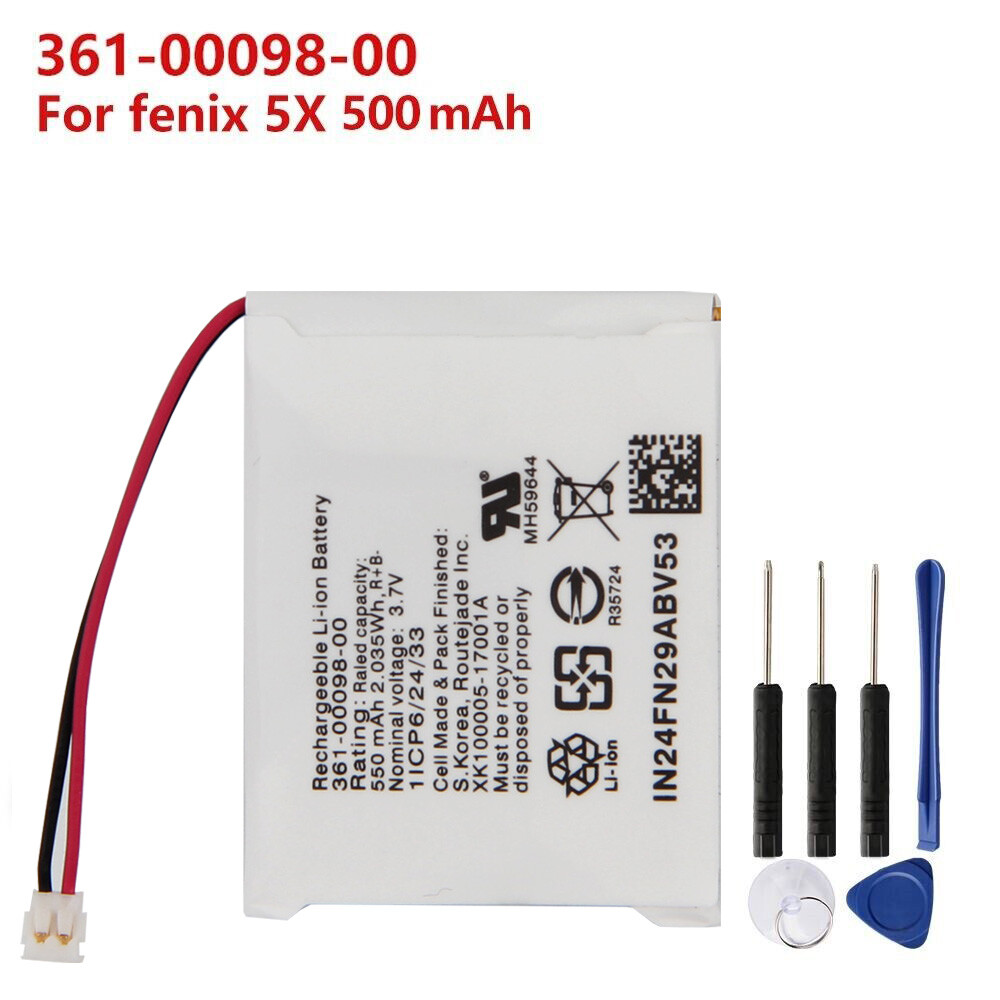 Garmin Fenix Battery Replacement Fenix Akku CS-GMF500SH