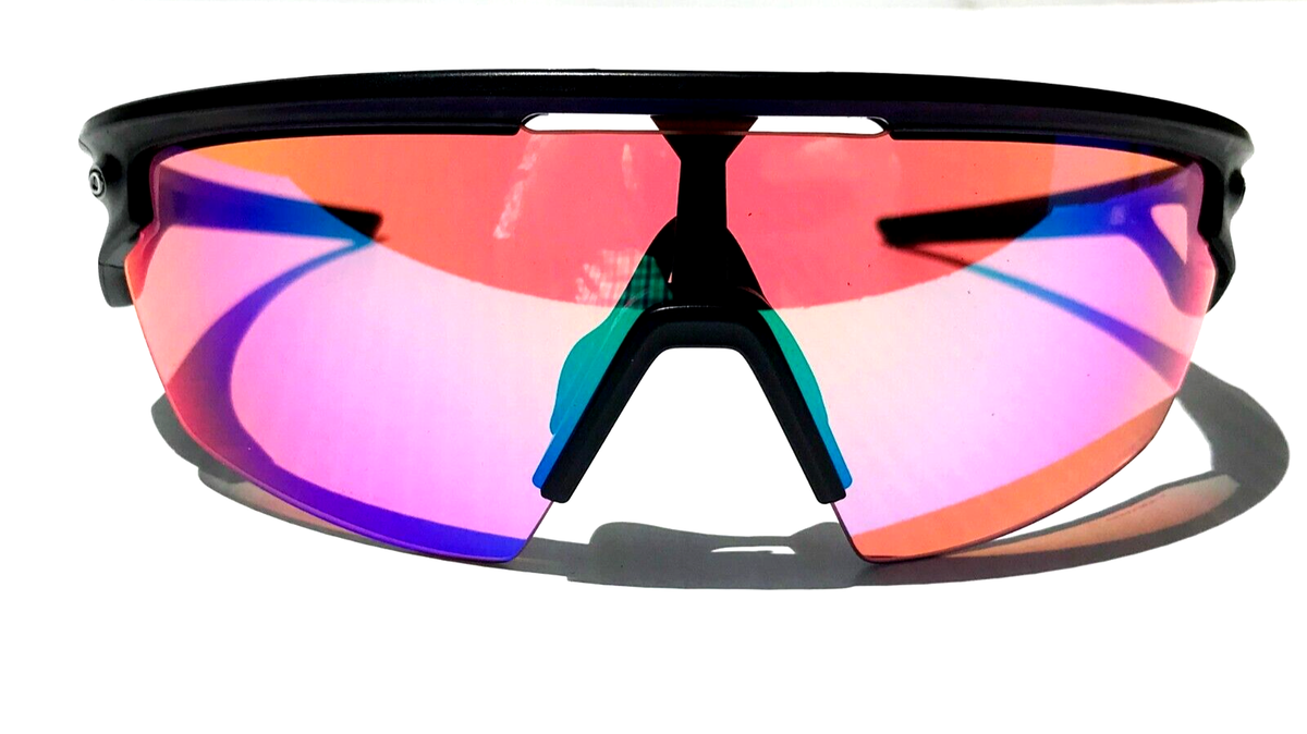 NEW Oakley SPHAERA Matte Black Semi-Rimless PRIZM Golf Lens NEW Oakley SPHAERA Matte Black Semi-Rimless PRIZM Golf Lens