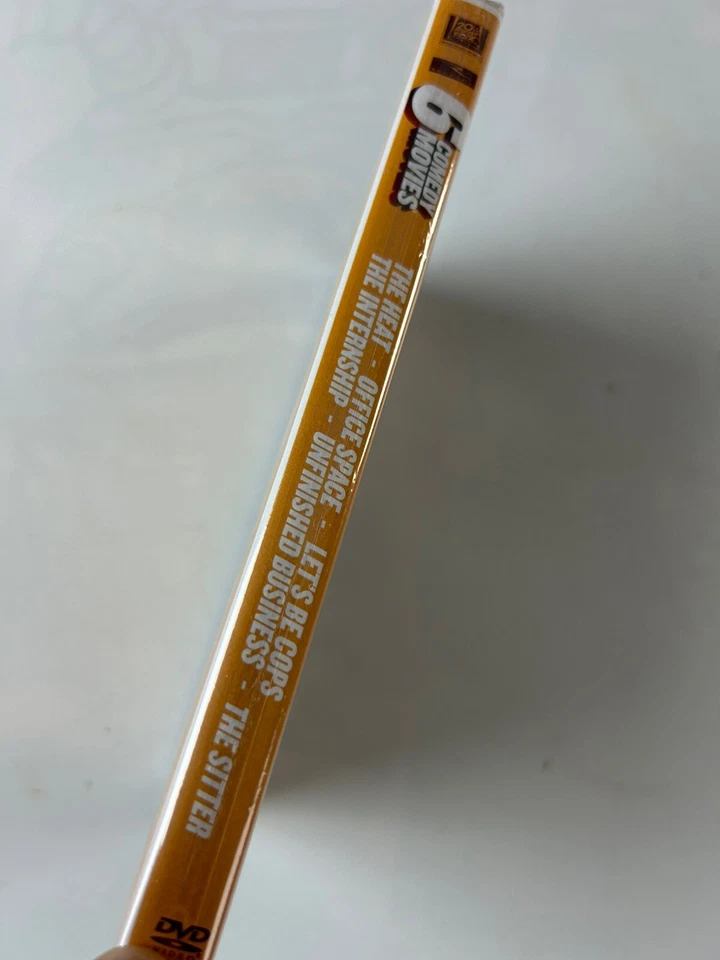 Comedy DVD 6 Movies Heat Office Space Cops Internship Unfinished Business Sitter - Image 3 of 4