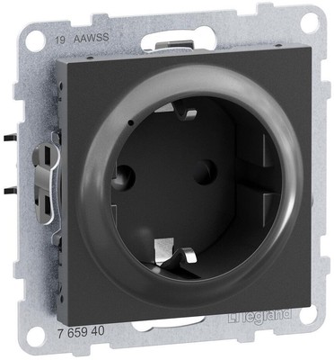 Legrand Seano with Netatmo Schutzkontakt-Steckdose zum Schalten/Energiemessung, 