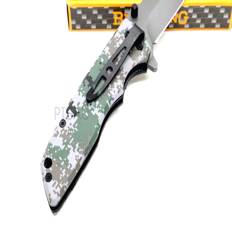 Browning Folding Knife Tactics Survival Pocket Knives Camping Hunting EDC Aus - image 3 of 4