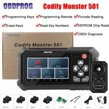 OBDPROG M501 Car Key Programmer Remote Immobilizer Scanner For Locksmith as X100