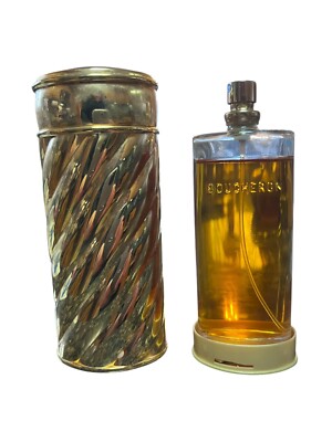 Vtg Boucheron EDP Parfum Perfume 2.5 fl oz w/ refillable gold case