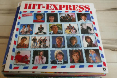 VA Sampler - Hit-Express - Original Schlager Hits 80er - Album Vinyl LP