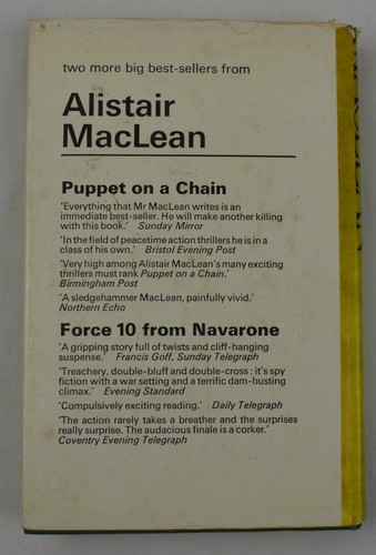 Alistair MacLean 1st Edition Caravan To Vaccares 1970 Hardback Book Collins - Imagen 2 de 8