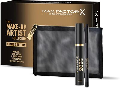 Max Factor The Make Up Artist: Wimperntusche 200 Kalorien, Pencil Augen E Clutch