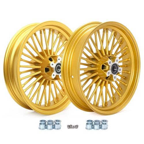 Jante Avant Rayons Chromée 16x3.5 Big Fat King – Compatible Harley Davidson (Ultima)