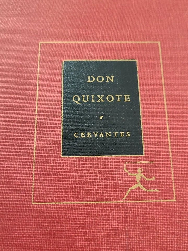 The Ingenious Gentleman Don Quixote DE LA MANCHA by Miguel DE Cervantes 1950 Vtg Foto 2 de 4
