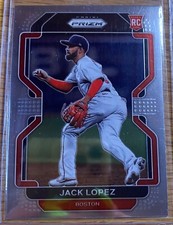 2022 Prizm Baseball Tier II Base #207 Jack Lopez - Boston Red Sox MLB Baseball