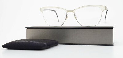 LINDBERG Brille Mod 9805 53-16 135 05 Flexibel Acetat Titan Grau Creme Transluz.