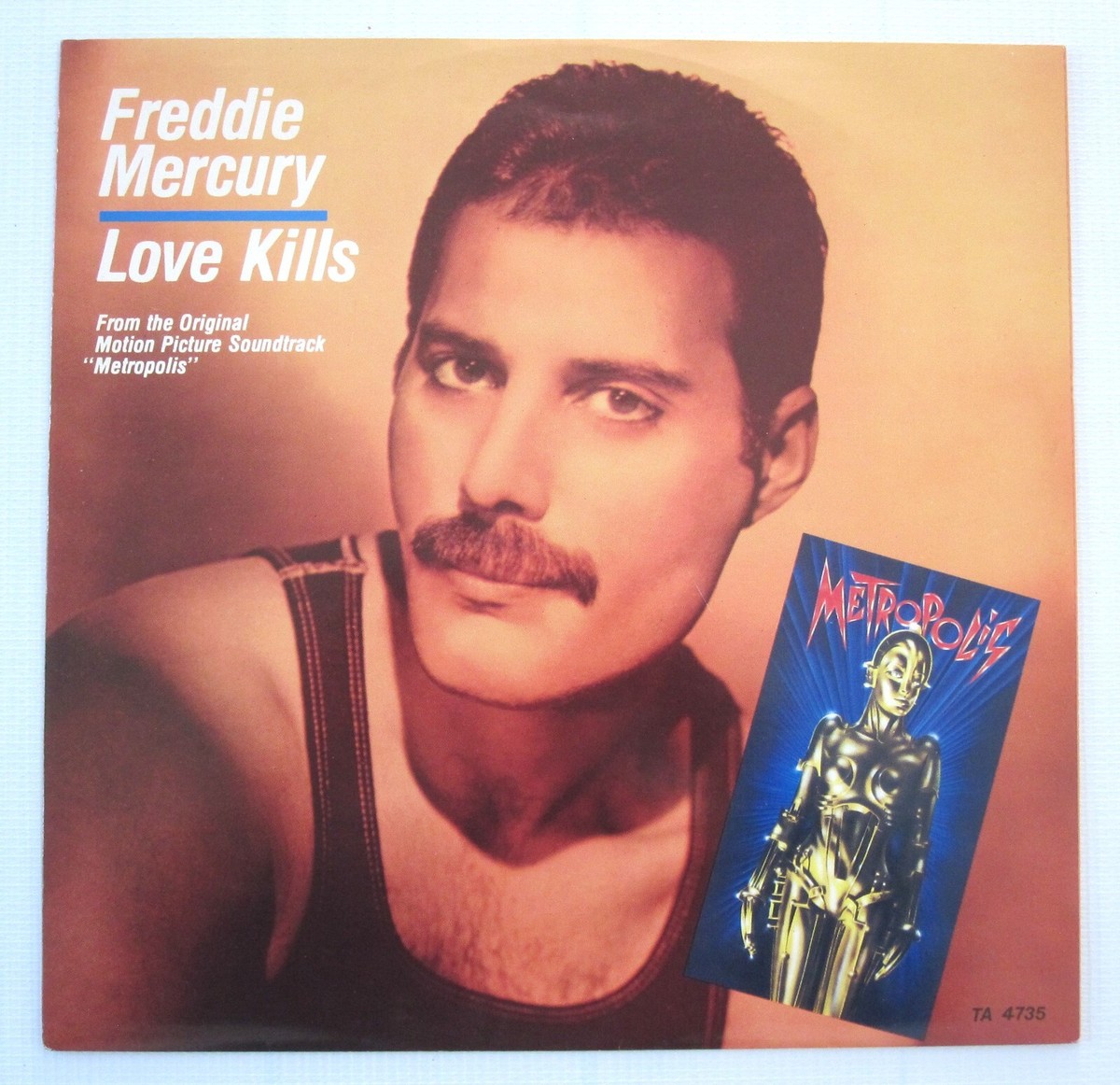 美盤レア12inch Love Ballad/Freddie Mac Freddie Mercury 'Love Kills' 12