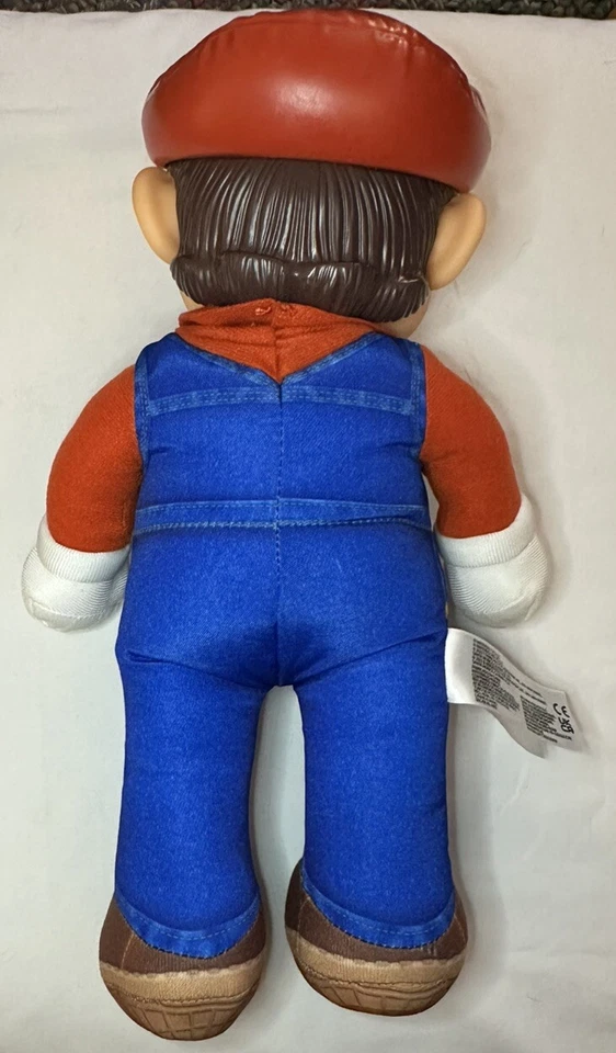 The Super Mario Bros Movie 2023 Poseable Plush Figure Jakks Toy Nintendo 14” - Image 2 of 3