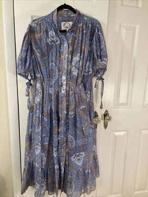 evi grintela cotton poplin maxi shirt dress Evi Grintela Cotton-Poplin Maxi Shirt Dress In Light Blue - 50% Off