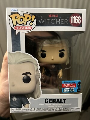 Funko Pop! The Witcher - Geralt #1168 2021 NYCC Shared Exclusive 