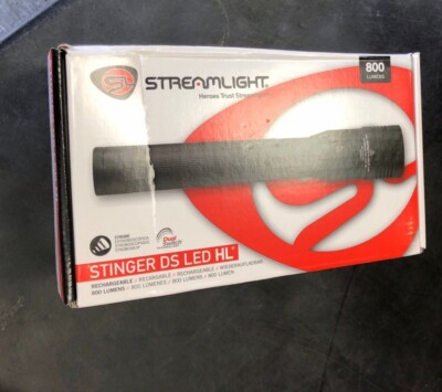 Streamlight 75458 Stinger DS LED HL 800-Lumen  120-Volt AC/12-Volt