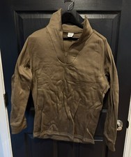 USGI ECWCS Polypro Medium Cold Weather Thermal Undershirt Shirt Top Coyote Brown