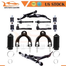 12x Front Control Arm Tie Rod End Rack And Pinion Bellow For 94-01 Acura Integra